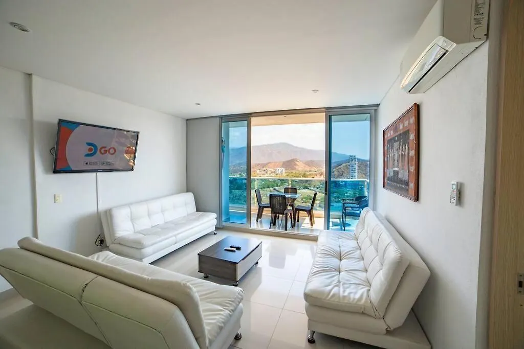 Apartment Reserva Del Mar Apartamentos - Beach Club - 1307 Santa Marta