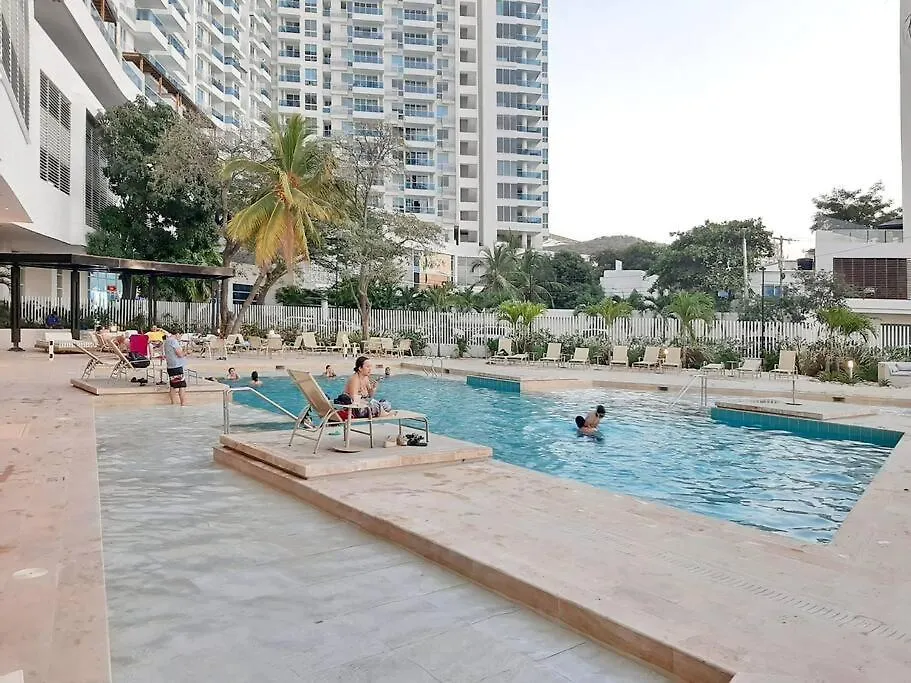 Apartment Reserva Del Mar Apartamentos - Beach Club - 1307 Santa Marta